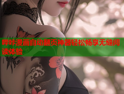 哔咔漫画自动翻页神器轻松畅享无缝阅读体验