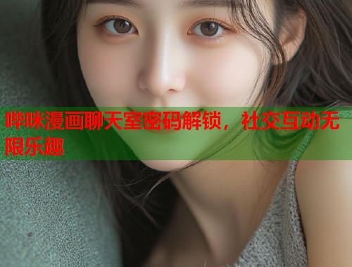 哔咪漫画聊天室密码解锁，社交互动无限乐趣