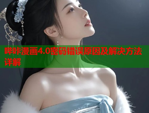 哔咔漫画4.0密码错误原因及解决方法详解