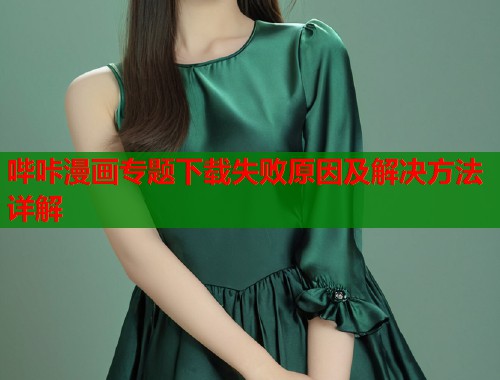 哔咔漫画专题下载失败原因及解决方法详解