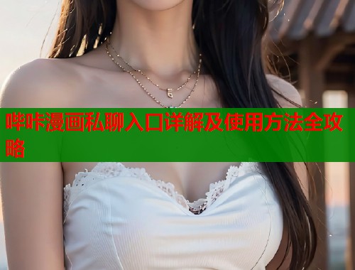 哔咔漫画私聊入口详解及使用方法全攻略